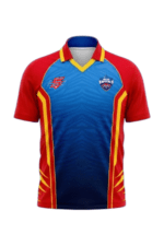 DC Fan Jersey | Collar with Half sleeves | Custom Slogan, Name & Number | IPL Cricket T-Shirt | SPORTi5