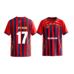 LSG Fan Jersey | Round Neck with Half Sleeves | Custom Slogan, Name & Number| IPL Cricket T-Shirt | SPORTi5 - Image 4