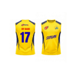 CSK Fan Jersey | Round Neck with Sleeve Lees | Custom Slogan, Name & Number | IPL Cricket T-Shirt | SPORTi5 - Image 4