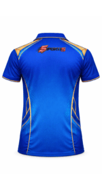 MI Fan Jersey | Collar with Half sleeves | Custom Slogan, Name & Number | IPL Cricket T-Shirt | SPORTi5 - Image 4
