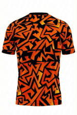 SRH Fan Jersey | Round Neck with Half Sleeves | Custom Slogan, Name & Number| IPL Cricket T-Shirt | SPORTi5 - Image 2