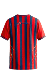 LSG Fan Jersey | Round Neck with Half Sleeves | Custom Slogan, Name & Number| IPL Cricket T-Shirt | SPORTi5 - Image 2