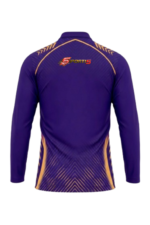KKR Fan Jersey |Collar With Full Sleeves | Custom Slogan, Name & Number | IPL Cricket T-Shirt | SPORTi5 - Image 2