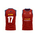 PBKS Fan Jersey | Round Neck with Sleeve Lees | Custom Slogan, Name & Number | IPL Cricket T-Shirt | SPORTi5 - Image 3