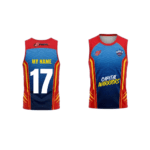 DC Fan Jersey |Round Neck with Sleeve Lees | Custom Slogan, Name & Number | IPL Cricket T-Shirt | SPORTi5 - Image 4