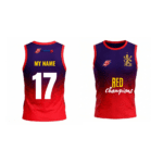 RCB Fan Jersey |Round Neck with Sleeve Lees | Custom Slogan, Name & Number | IPL Cricket T-Shirt | SPORTi5 - Image 4
