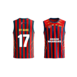 LSG Fan Jersey | Round Neck with Sleeve Lees | Custom Slogan, Name & Number | IPL Cricket T-Shirt | SPORTi5 - Image 4