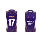 KKR Fan Jersey |Round Neck with Sleeve Lees | Custom Slogan, Name & Number | IPL Cricket T-Shirt | SPORTi5 - Image 4