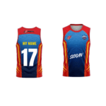 DC Fan Jersey |Round Neck with Sleeve Lees | Custom Slogan, Name & Number | IPL Cricket T-Shirt | SPORTi5 - Image 3