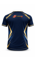GT Fan Jersey | Collar with Half sleeves | Custom Slogan, Name & Number | IPL Cricket T-Shirt | SPORTi5 - Image 2