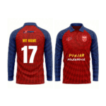 PBKS Fan Jersey | Collar With Full Sleeves | Custom Slogan, Name & Number | IPL Cricket T-Shirt | SPORTi5 - Image 3
