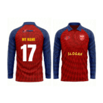 PBKS Fan Jersey | Collar With Full Sleeves | Custom Slogan, Name & Number | IPL Cricket T-Shirt | SPORTi5 - Image 4