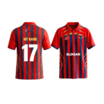 LSG Fan Jersey | Collar with Half sleeves | Custom Slogan, Name & Number | IPL Cricket T-Shirt | SPORTi5 - Image 3