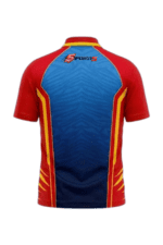 DC Fan Jersey | Collar with Half sleeves | Custom Slogan, Name & Number | IPL Cricket T-Shirt | SPORTi5 - Image 2