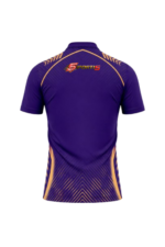 KKR Fan Jersey | Collar with Half sleeves | Custom Slogan, Name & Number | IPL Cricket T-Shirt | SPORTi5 - Image 2