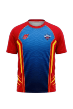 DC Fan Jersey | Round Neck with Half Sleeves | Custom Slogan, Name & Number| IPL Cricket T-Shirt | SPORTi5