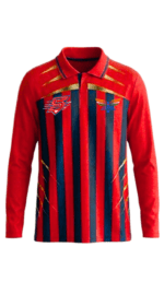 LSG Fan Jersey | Collar With Full Sleeves | Custom Slogan, Name & Number | IPL Cricket T-Shirt | SPORTi5