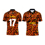 SRH Fan Jersey | Collar with Half sleeves | Custom Slogan, Name & Number | IPL Cricket T-Shirt | SPORTi5 - Image 4