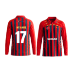 LSG Fan Jersey | Collar With Full Sleeves | Custom Slogan, Name & Number | IPL Cricket T-Shirt | SPORTi5 - Image 3