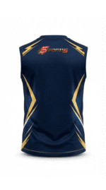 GT Fan Jersey |Round Neck with Sleeve Lees | Custom Slogan, Name & Number | IPL Cricket T-Shirt | SPORTi5 - Image 4
